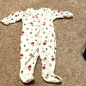 Baby boy Christmas sleeper